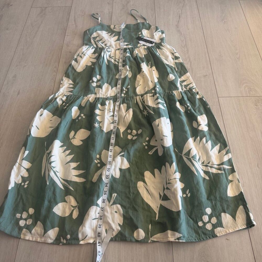 Oneill Cecily Dress - Lilly Pad Green size S - Picture 2 of 8